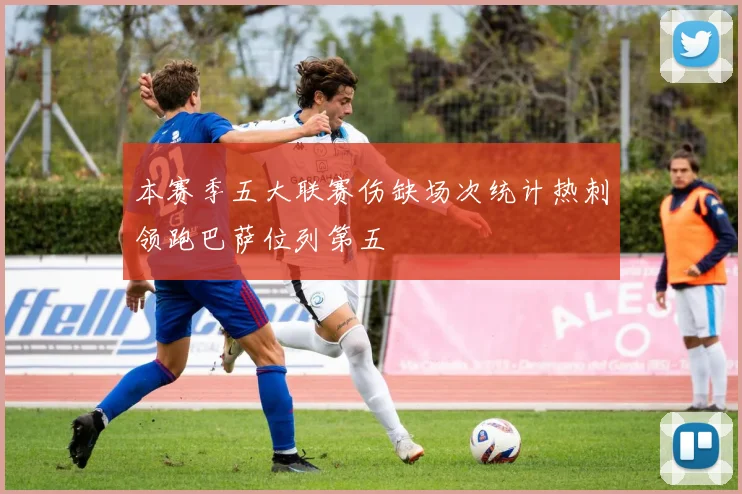 本赛季五大联赛伤缺场次统计热刺领跑巴萨位列第五