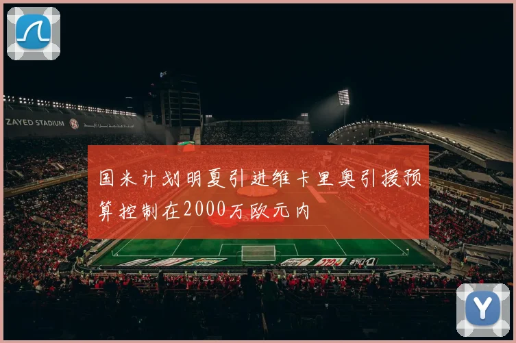 国米计划明夏引进维卡里奥引援预算控制在2000万欧元内